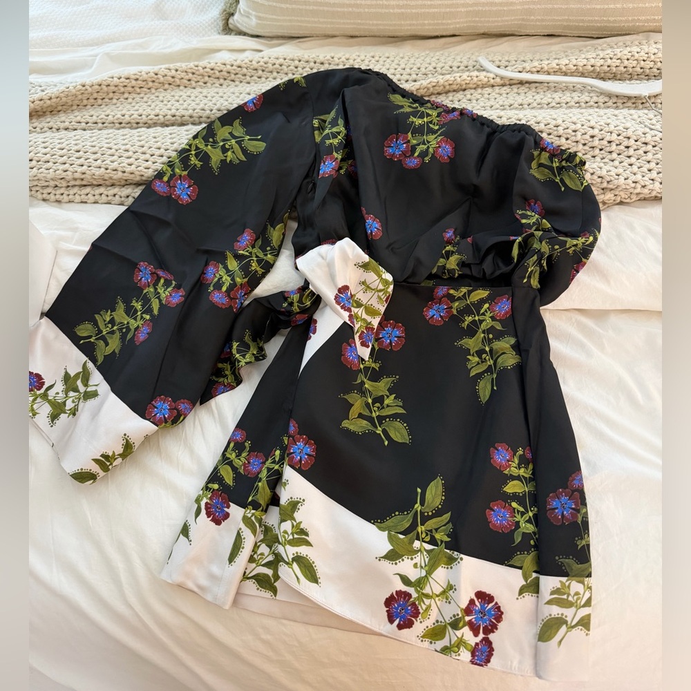 Cynthia Rowley Bon Voyage Silk Dress